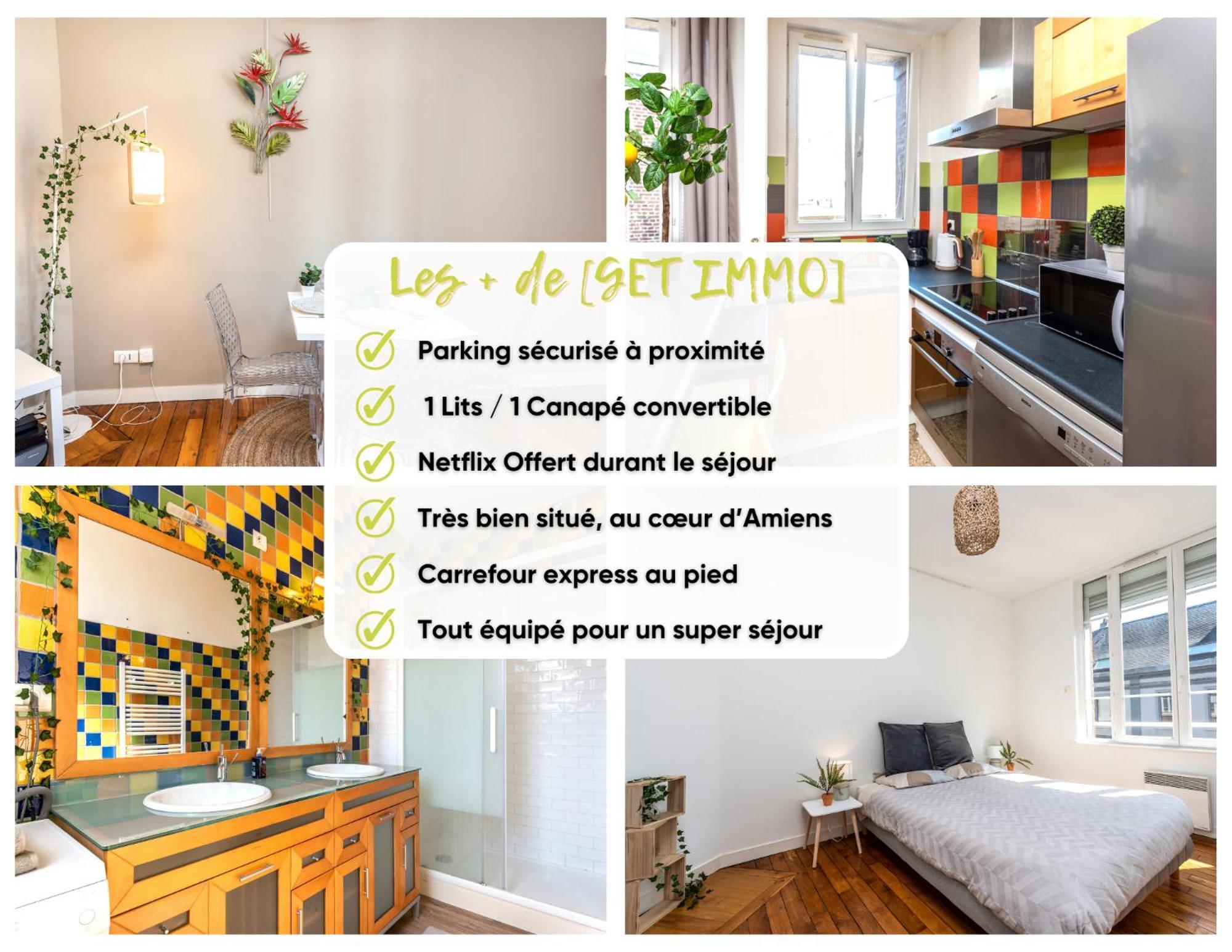 Le Jacobin / 1 Chambre - Netflix - Hyper Centre Amiens Ngoại thất bức ảnh